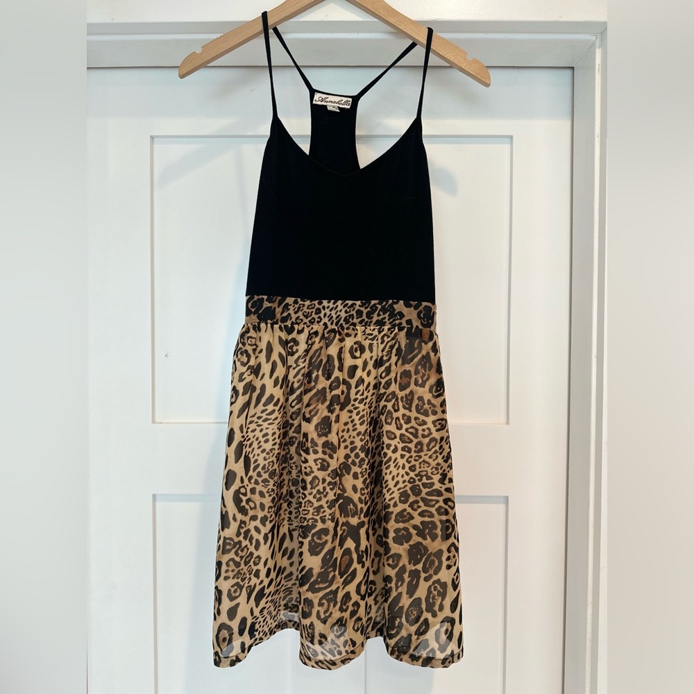 Leopard dress - size small